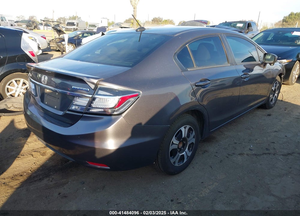 2015 HONDA CIVIC HYBRID VIN: 19XFB4F31FE002109