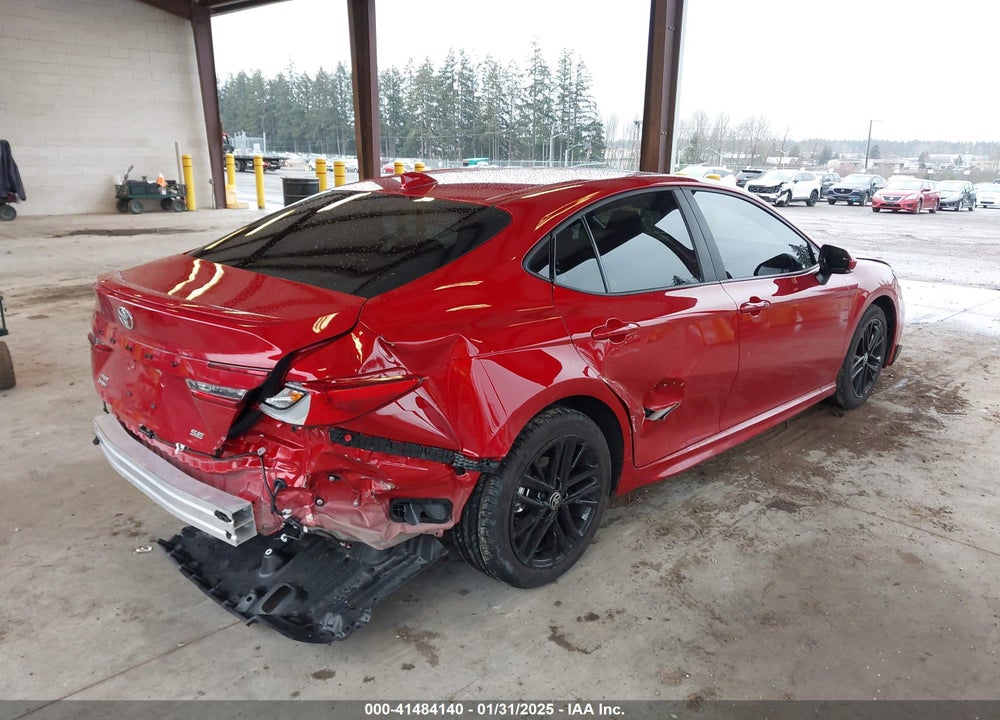 2025 TOYOTA CAMRY VIN: 4T1DBADK4SU012575