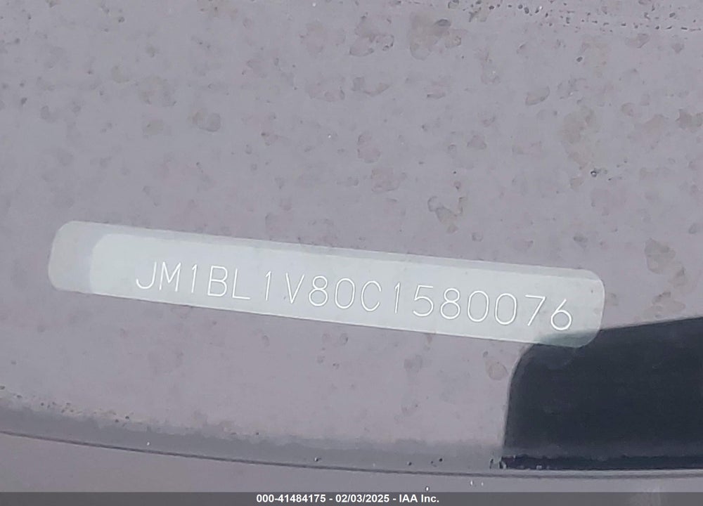 2012 MAZDA 3 I TOURING VIN: JM1BL1V80C1580076
