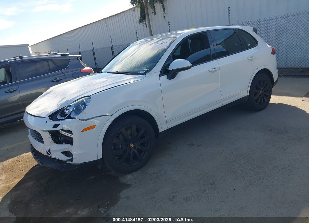 2017 PORSCHE CAYENNE VIN: WP1AA2A26HKA91514