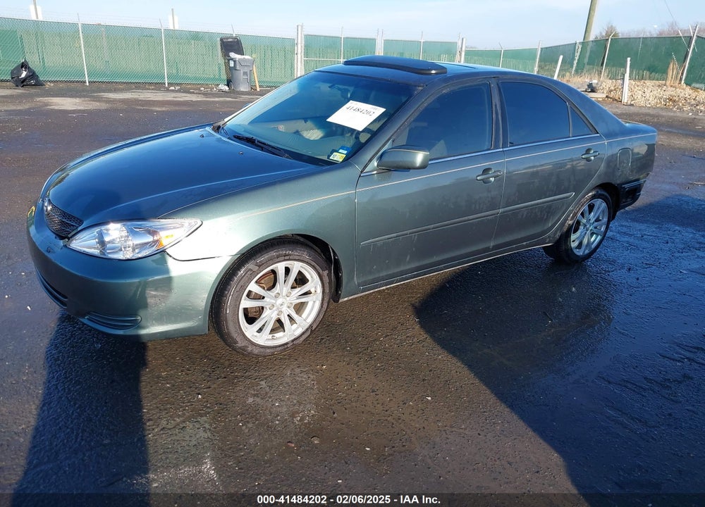 2002 TOYOTA CAMRY LE V6 VIN: 4T1BF30K12U524601