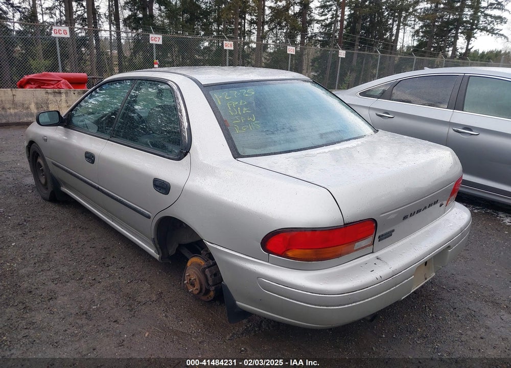 1999 SUBARU IMPREZA L VIN: JF1GC4356XG502278
