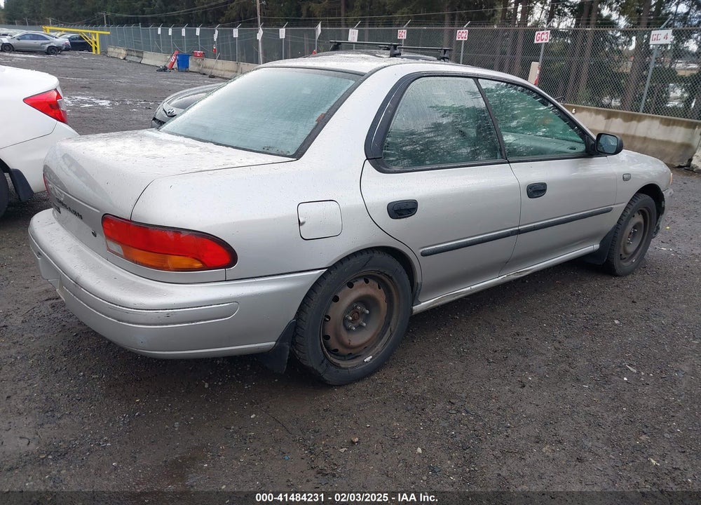 1999 SUBARU IMPREZA L VIN: JF1GC4356XG502278