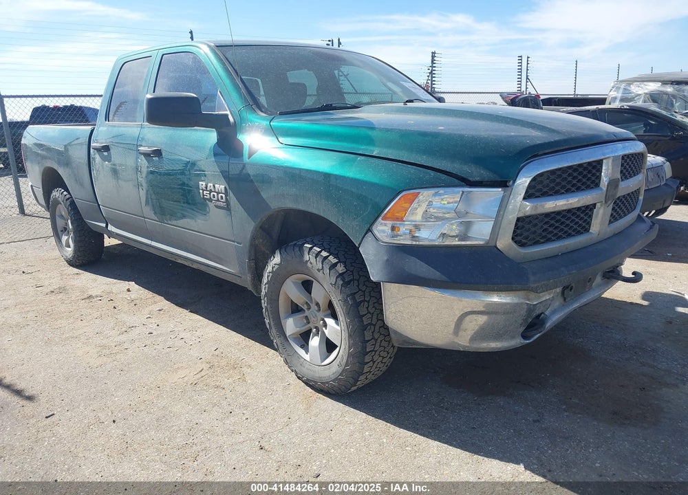2019 RAM 1500 CLASSIC TRADESMAN 4X4 6'4 BOX VIN: 1C6RR7FG3KS645329