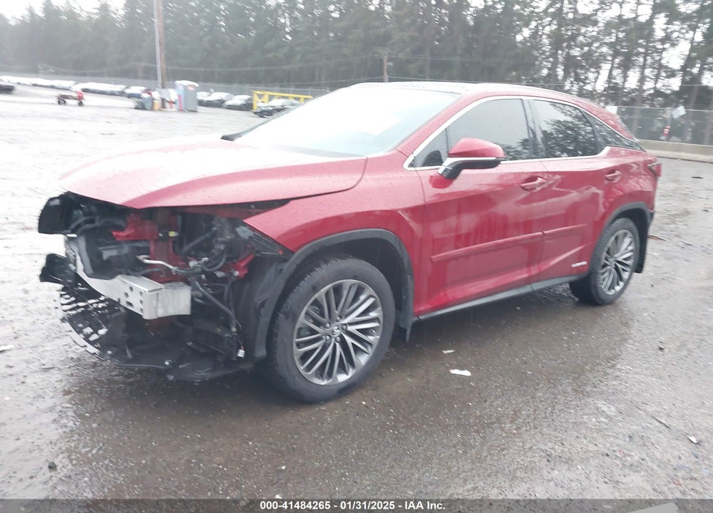 2022 LEXUS RX 450H VIN: 2T2JGMDA4NC088568