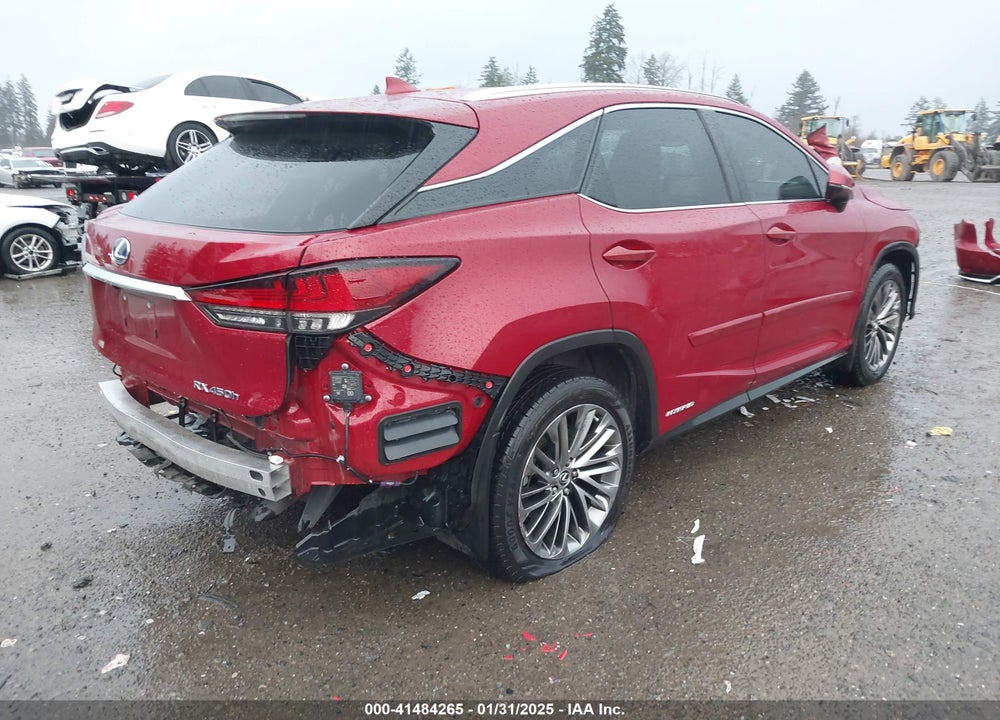 2022 LEXUS RX 450H VIN: 2T2JGMDA4NC088568