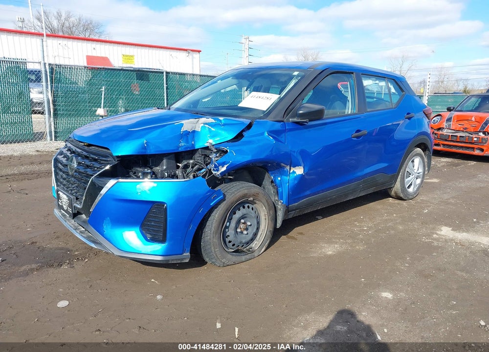 2021 NISSAN KICKS S XTRONIC CVT VIN: 3N1CP5BV1ML490779