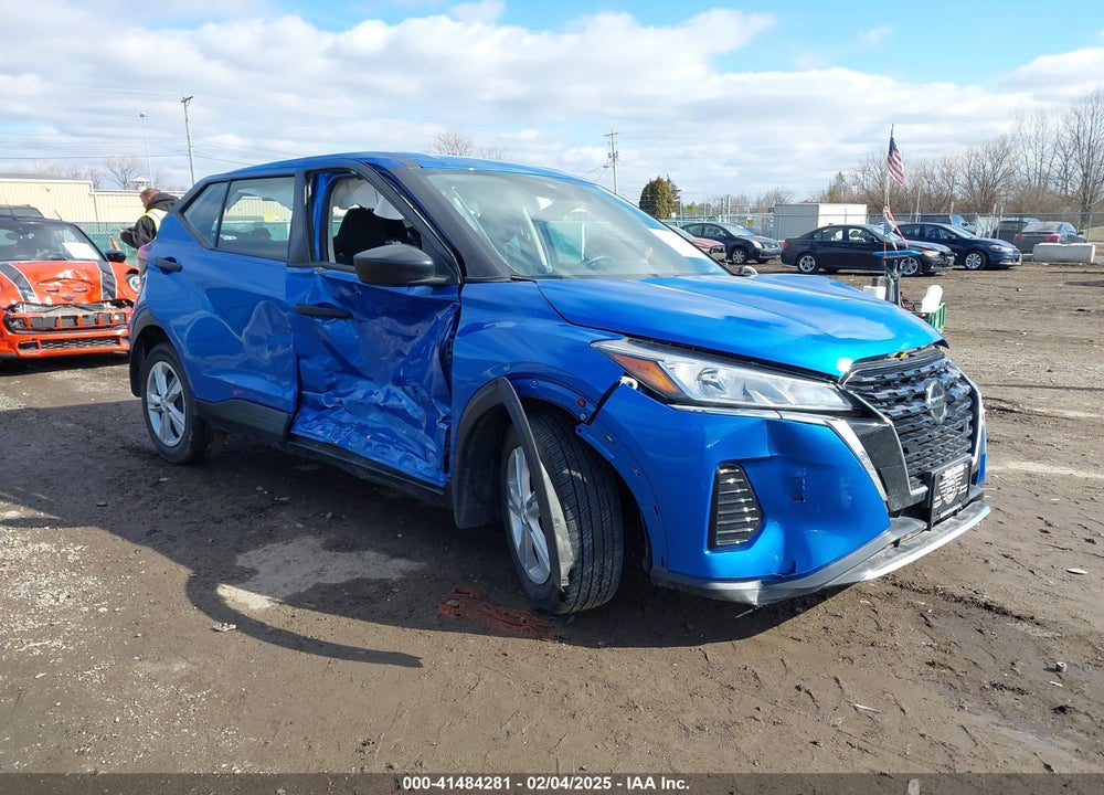 2021 NISSAN KICKS S XTRONIC CVT VIN: 3N1CP5BV1ML490779