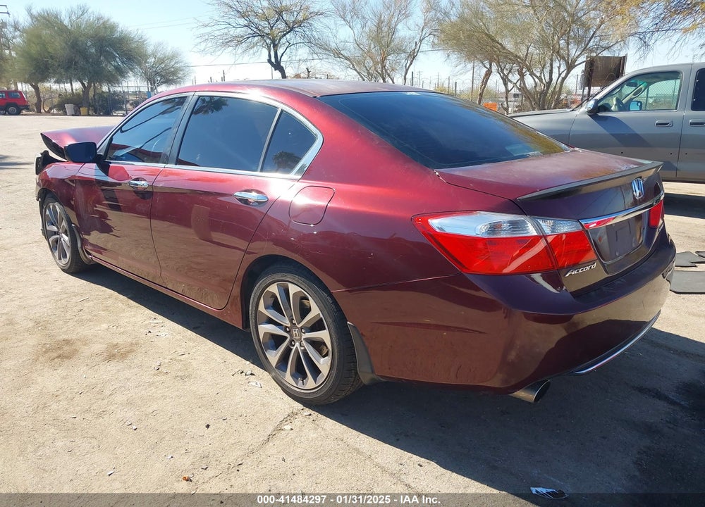 2014 HONDA ACCORD SPORT VIN: 1HGCR2F53EA039802