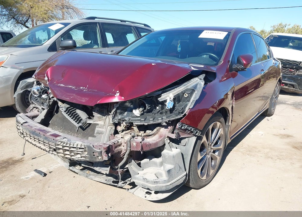 2014 HONDA ACCORD SPORT VIN: 1HGCR2F53EA039802
