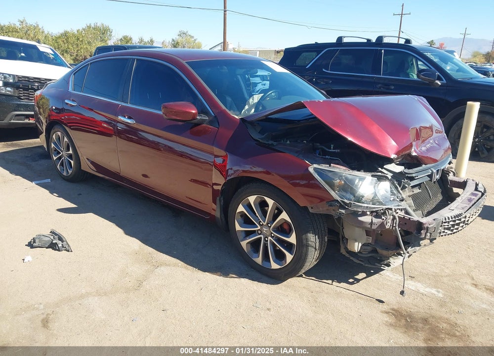 2014 HONDA ACCORD SPORT VIN: 1HGCR2F53EA039802