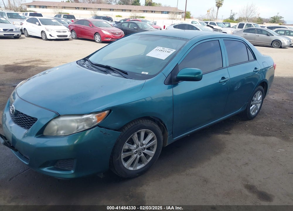 2010 TOYOTA COROLLA LE VIN: 2T1BU4EE6AC381286