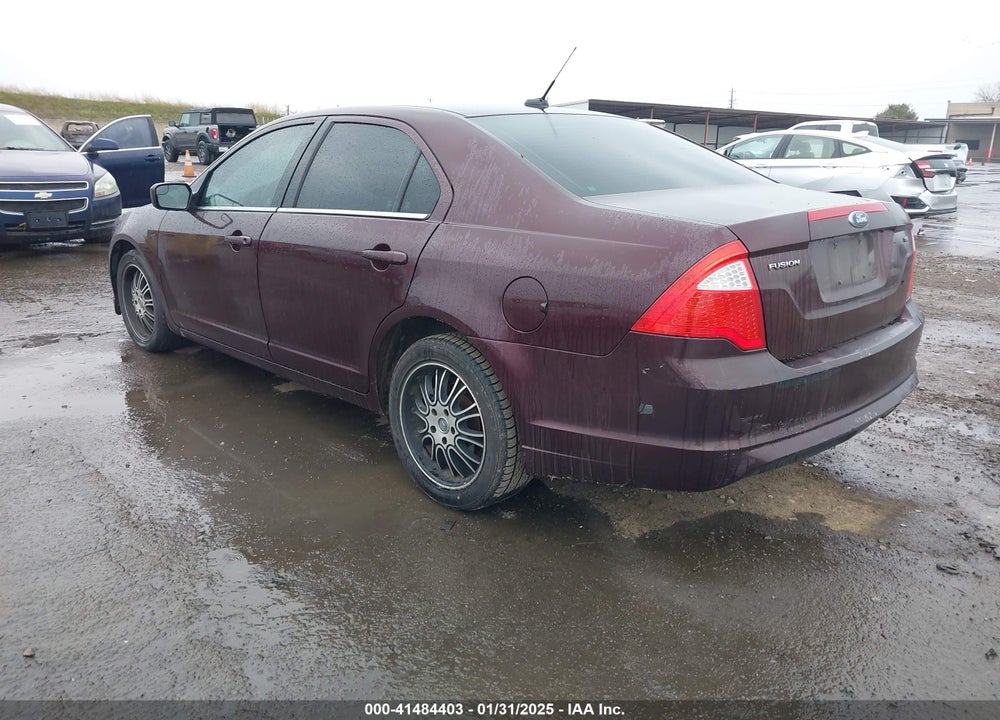2011 FORD FUSION SE VIN: 3FAHP0HA2BR275177