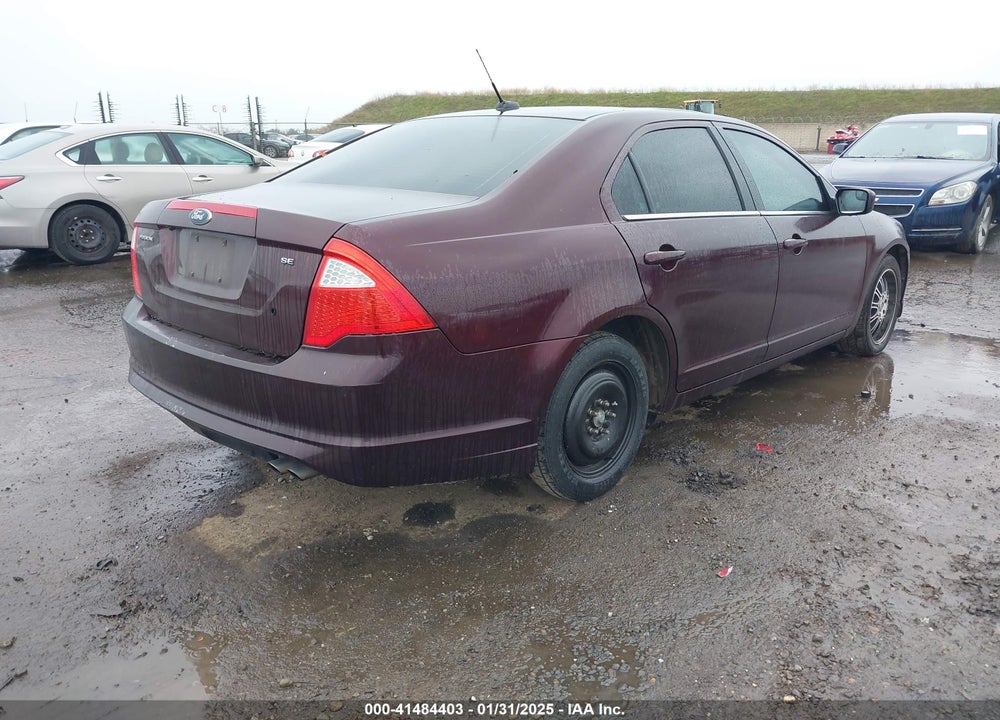 2011 FORD FUSION SE VIN: 3FAHP0HA2BR275177