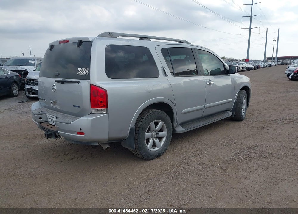 2011 NISSAN ARMADA SV VIN: 5N1BA0ND1BN609178