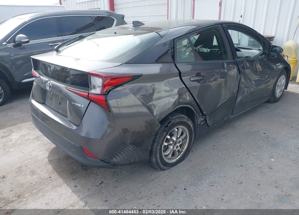 2019 TOYOTA PRIUS VIN: JTDKARFU4K3079596