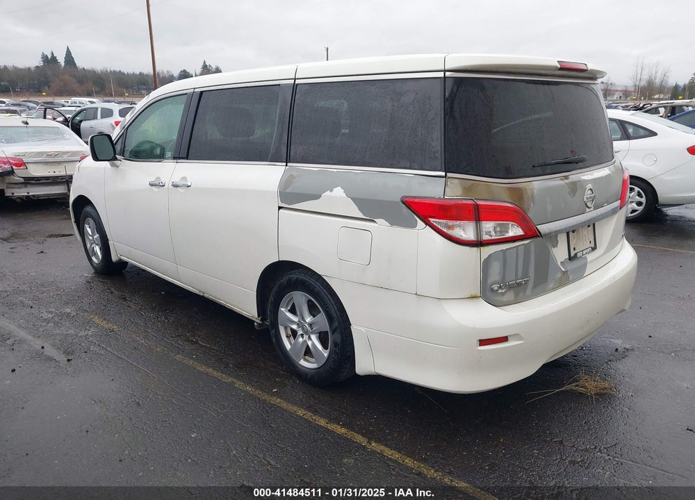 2011 NISSAN QUEST VIN: JN8AE2KP8B9007065