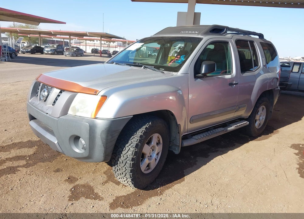 2005 NISSAN XTERRA S VIN: 5N1AN08W65C624546