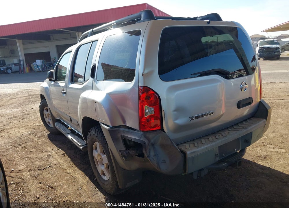 2005 NISSAN XTERRA S VIN: 5N1AN08W65C624546