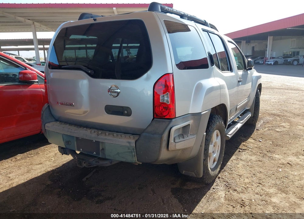 2005 NISSAN XTERRA S VIN: 5N1AN08W65C624546
