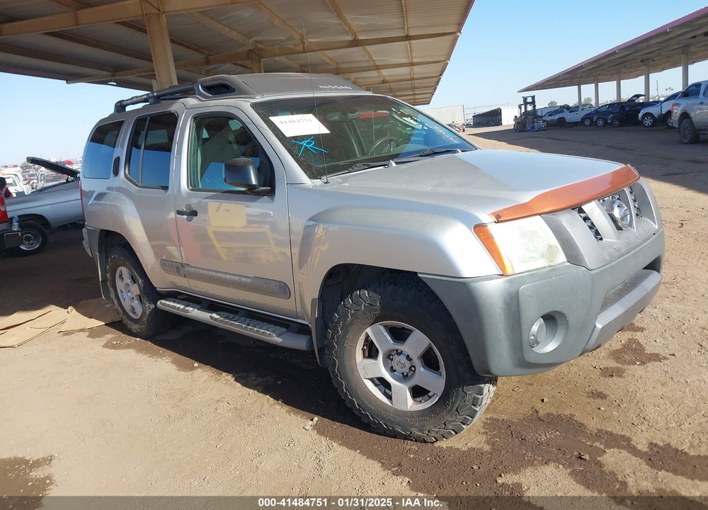 2005 NISSAN XTERRA S VIN: 5N1AN08W65C624546