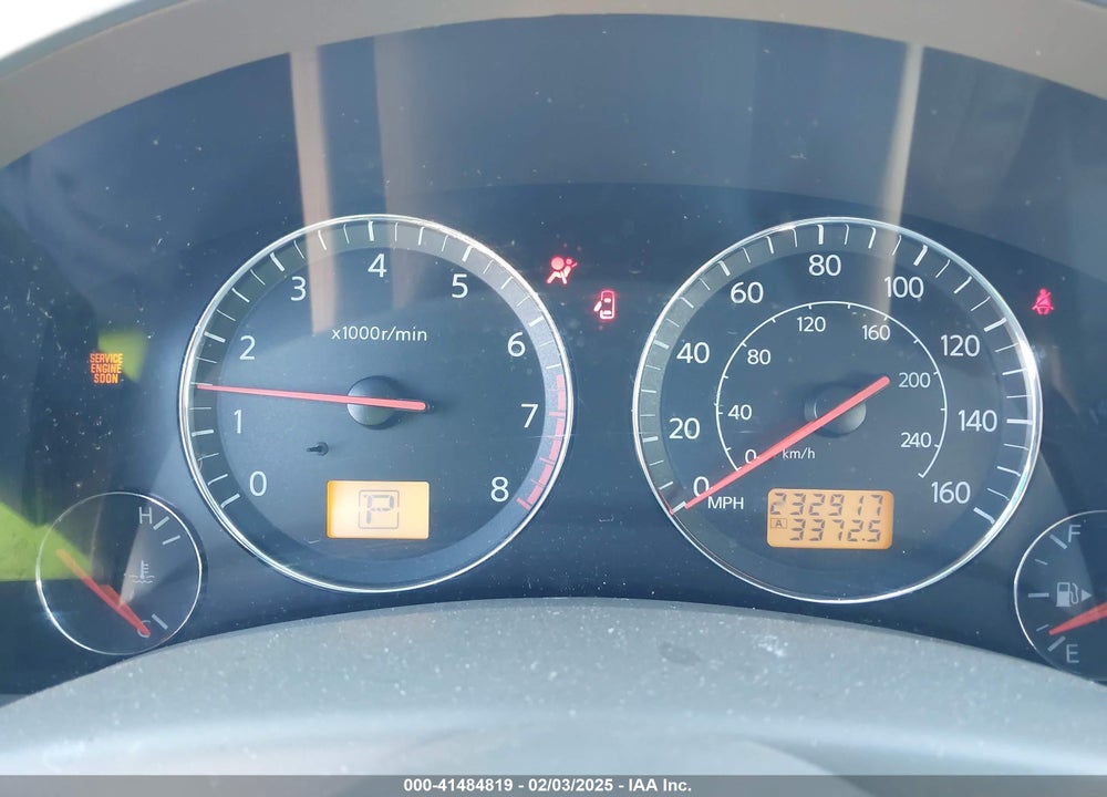 2005 INFINITI FX35 VIN: JNRAS08U45X105290