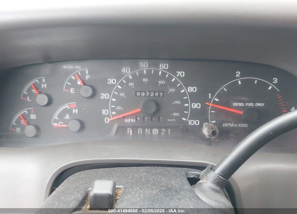 2001 FORD F-250 LARIAT/XL/XLT VIN: 1FTNW20F71EA07150