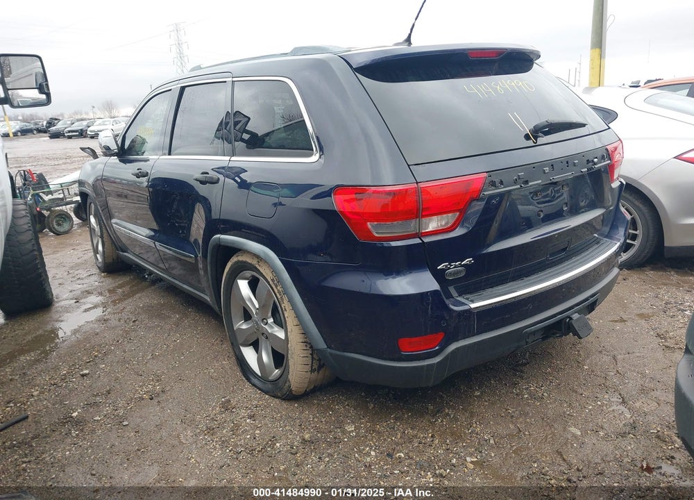 2012 JEEP GRAND CHEROKEE OVERLAND VIN: 1C4RJFCG0CC174606