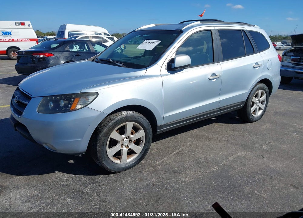 2007 HYUNDAI SANTA FE LIMITED/SE VIN: 5NMSH13E07H092185