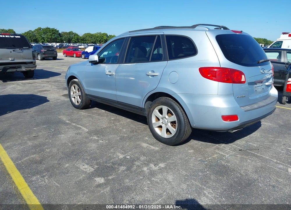 2007 HYUNDAI SANTA FE LIMITED/SE VIN: 5NMSH13E07H092185