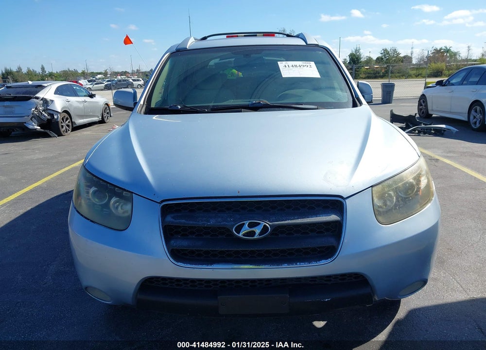 2007 HYUNDAI SANTA FE LIMITED/SE VIN: 5NMSH13E07H092185