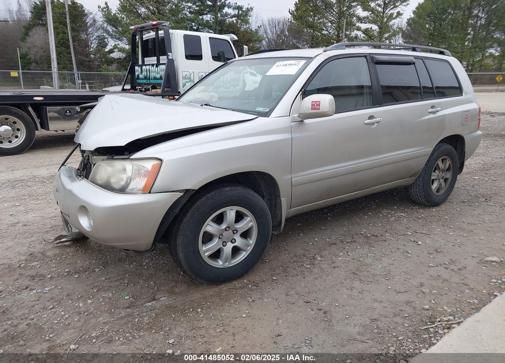 2001 TOYOTA HIGHLANDER V6 VIN: JTEGF21A210022272