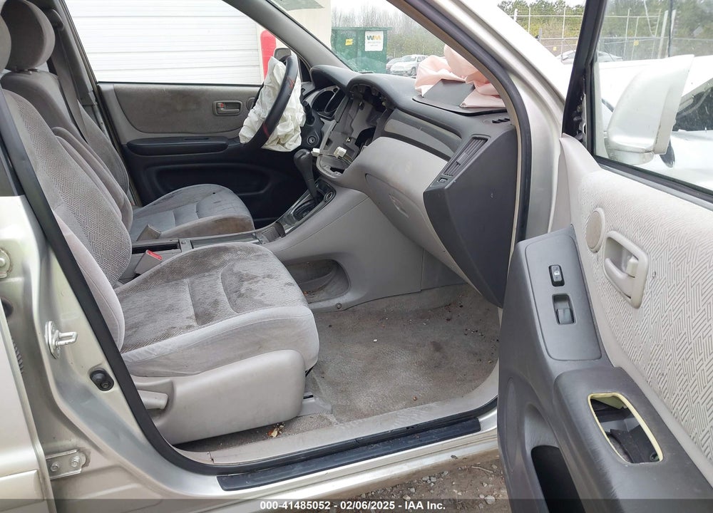 2001 TOYOTA HIGHLANDER V6 VIN: JTEGF21A210022272