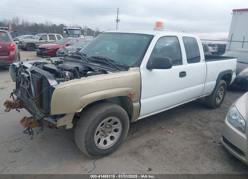 2005 CHEVROLET SILVERADO 1500 WORK TRUCK VIN: 1GCEK19V65E152928