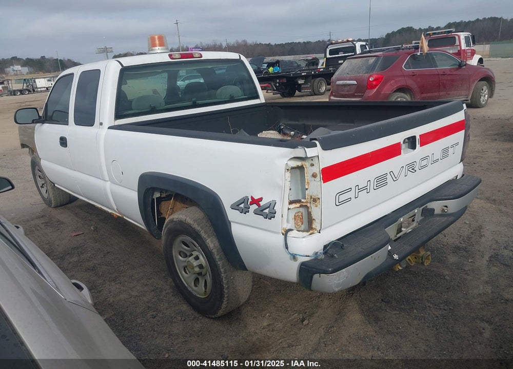 2005 CHEVROLET SILVERADO 1500 WORK TRUCK VIN: 1GCEK19V65E152928
