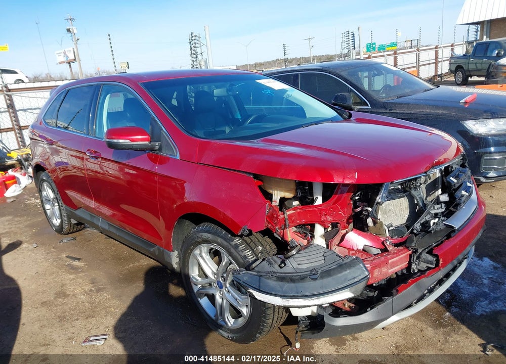 2015 FORD EDGE TITANIUM VIN: 2FMTK3K95FBC33105