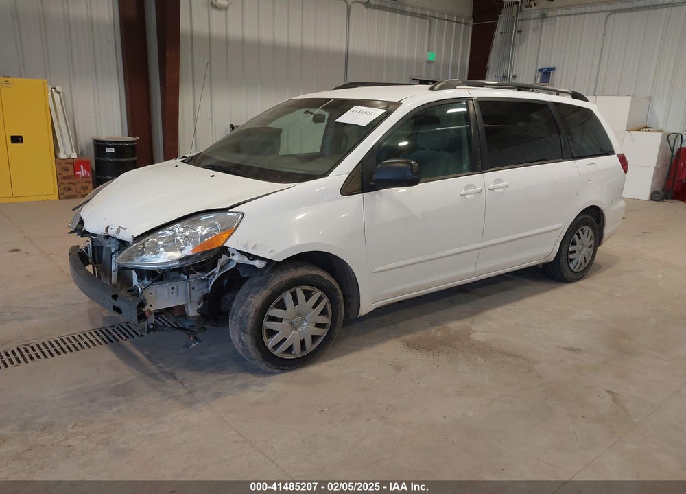 2008 TOYOTA SIENNA LE VIN: 5TDZK23CX8S148507