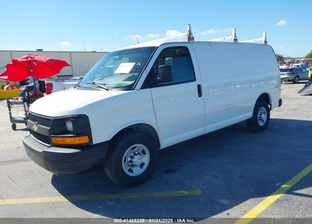 2016 CHEVROLET EXPRESS 2500 WORK VAN VIN: 1GCWGAFF3G1275857