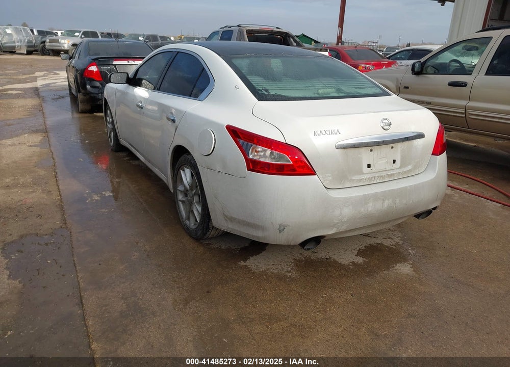 2009 NISSAN MAXIMA 3.5 S VIN: 1N4AA51EX9C826350