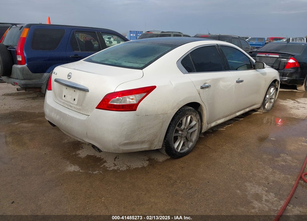 2009 NISSAN MAXIMA 3.5 S VIN: 1N4AA51EX9C826350