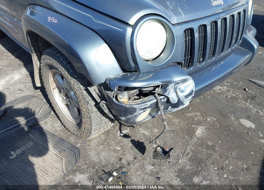 2002 JEEP LIBERTY LIMITED EDITION VIN: 1J4GL58K22W216497