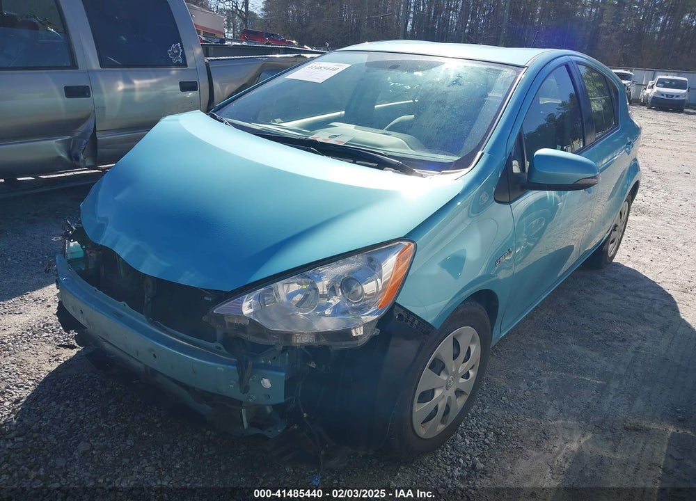 2012 TOYOTA PRIUS C VIN: JTDKDTB3XC1029655