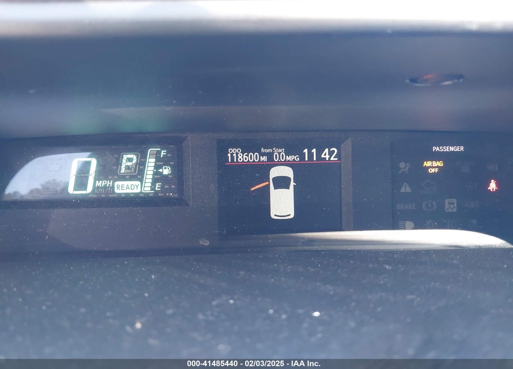 2012 TOYOTA PRIUS C VIN: JTDKDTB3XC1029655