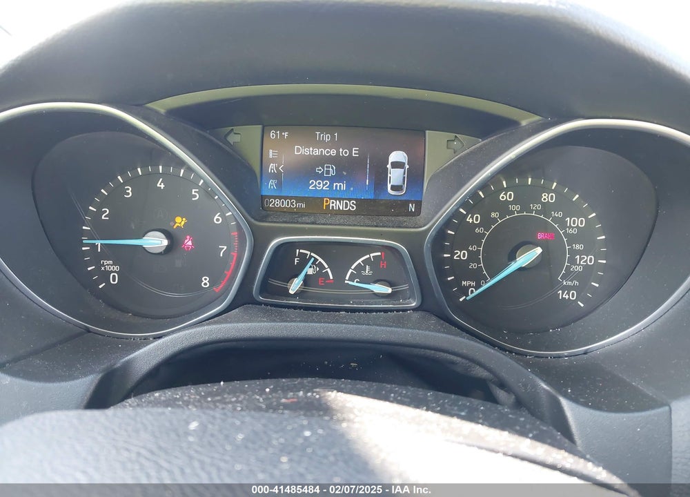 2018 FORD FOCUS VIN: 1FADP3FE5JL307736