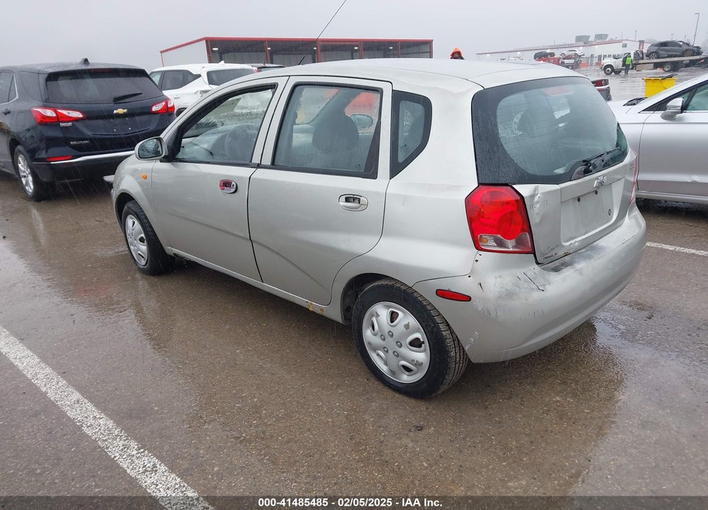 2004 CHEVROLET AVEO VIN: KL1TD62684B251582