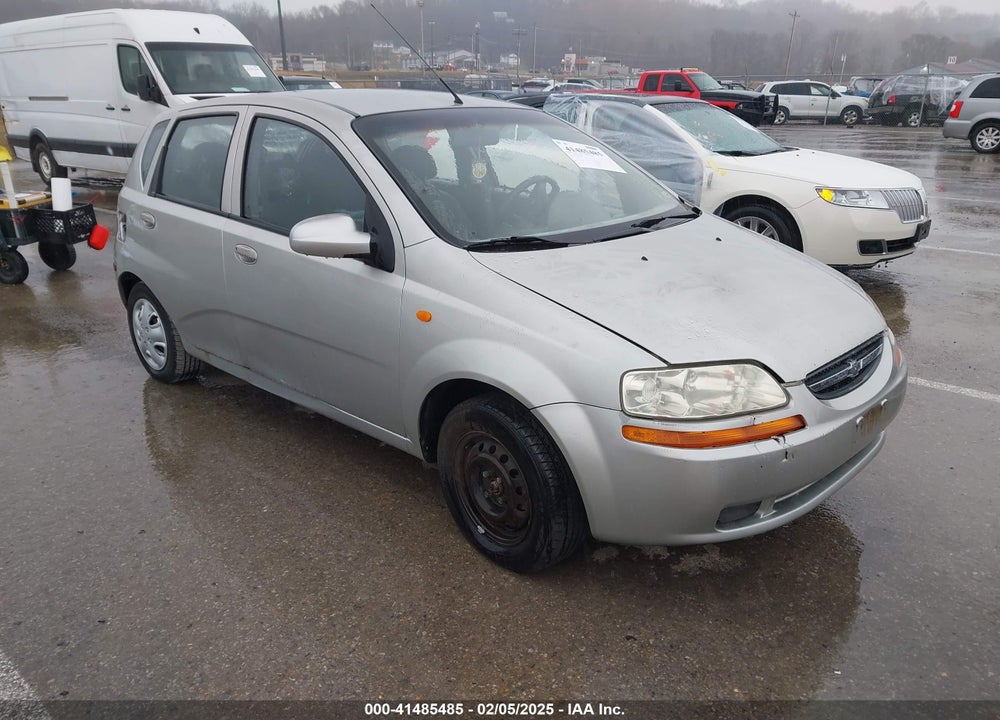 2004 CHEVROLET AVEO VIN: KL1TD62684B251582