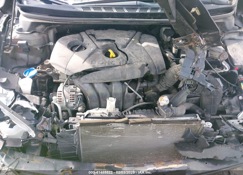 2014 HYUNDAI ELANTRA VIN: 5NPDH4AEXEH469098
