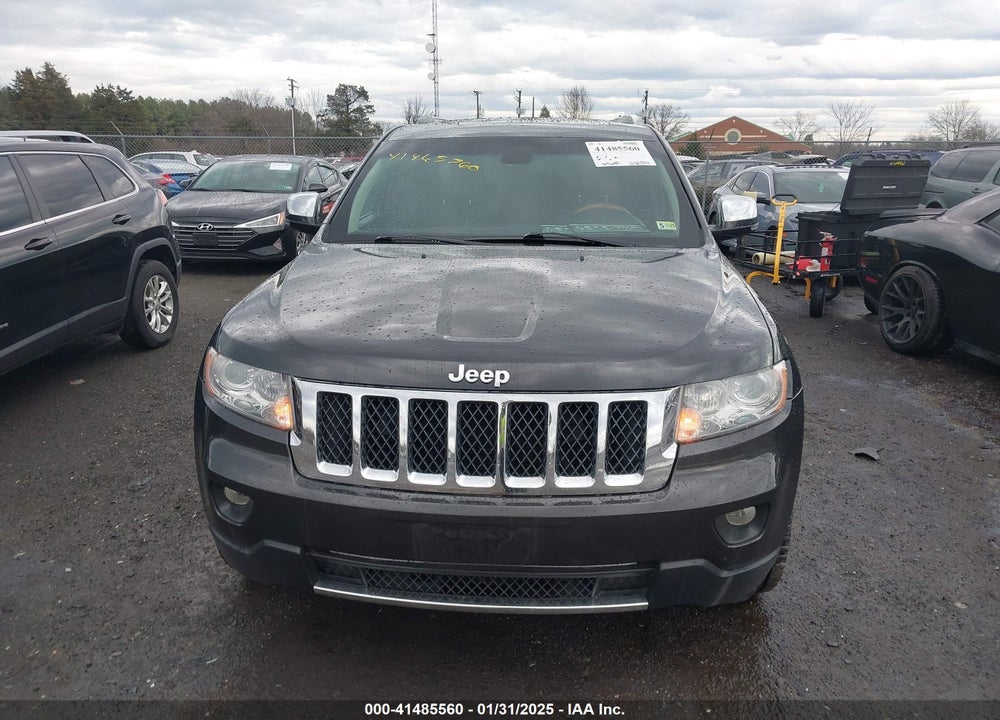 2011 JEEP GRAND CHEROKEE OVERLAND VIN: 1J4RR6GT7BC600350
