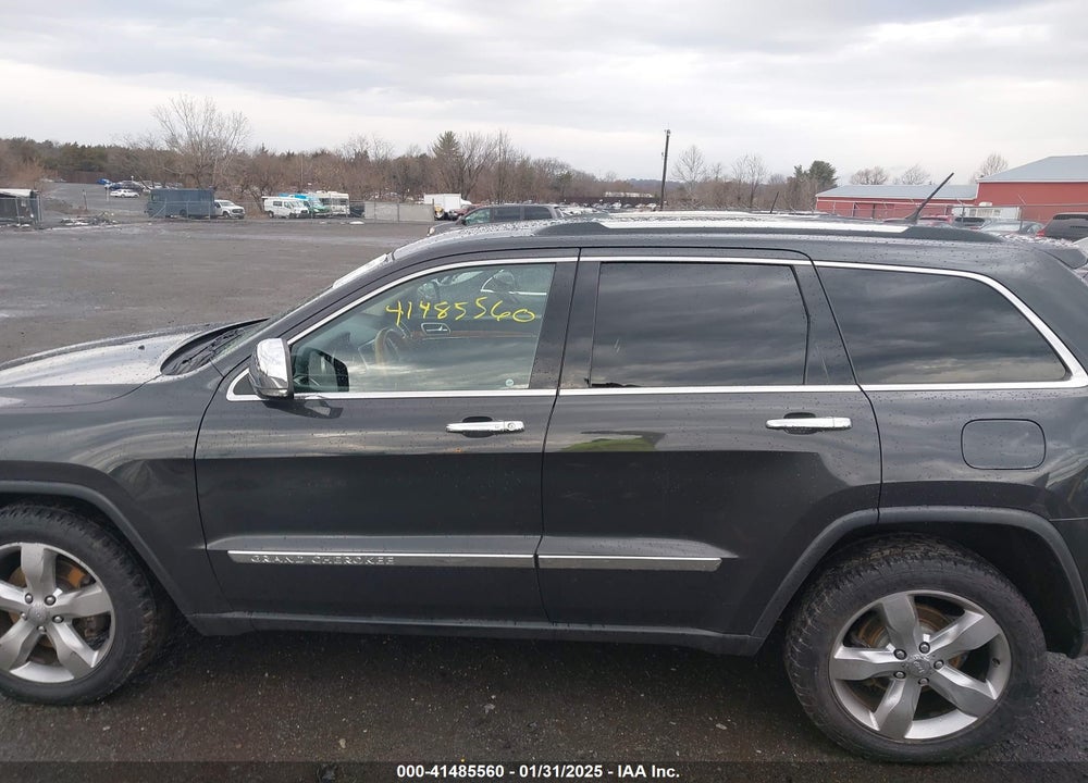 2011 JEEP GRAND CHEROKEE OVERLAND VIN: 1J4RR6GT7BC600350