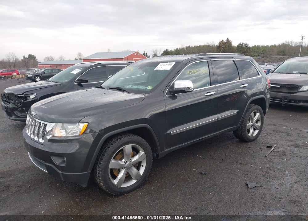 2011 JEEP GRAND CHEROKEE OVERLAND VIN: 1J4RR6GT7BC600350